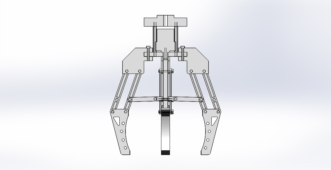 救援搜救机器人三维模型