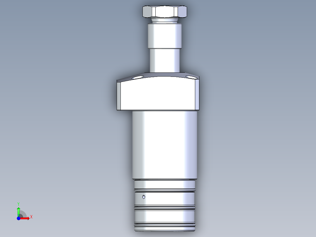 KOSMEKLHA0480-SLM多系列多零件图纸模型前视图