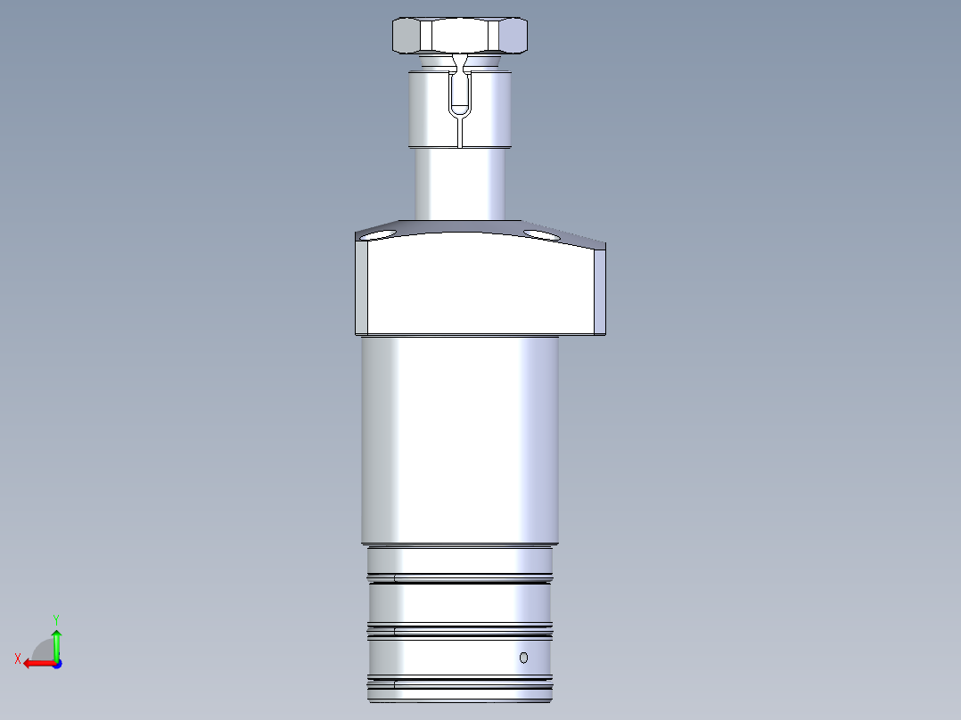 KOSMEKLHA0480-SLM多系列多零件图纸模型后视图