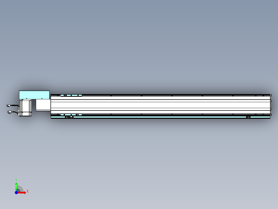 威洛博VBF同步带传动一般环境VBF14-L45-S1150-BR-ZP75-C3前视图