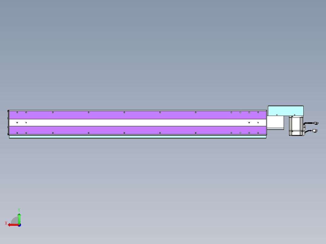 威洛博VBF同步带传动一般环境VBF14-L45-S1150-BR-ZP75-C3后视图