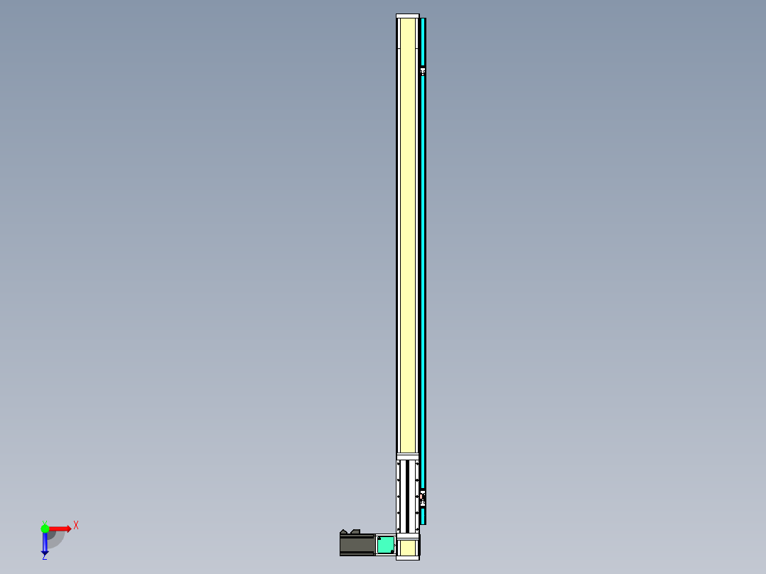 欧规系列-LB6-L130-C-S1150-BR-P40-D3俯视图