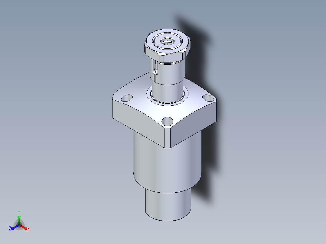 KOSMEKLHA0650-GRN多系列多零件图纸模型正等轴测图