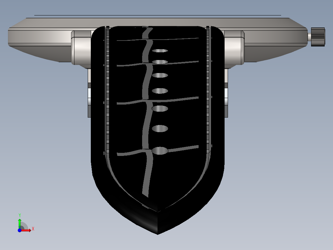 男式腕表前视图