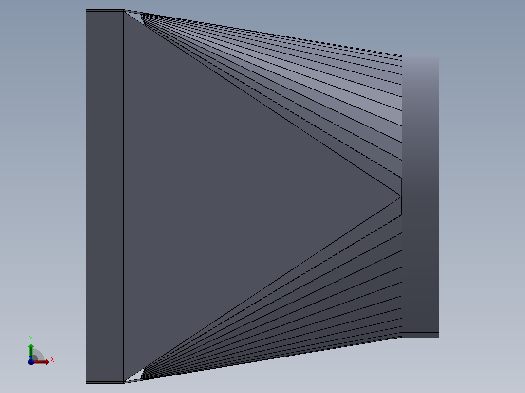 天方地圆变径接头前视图