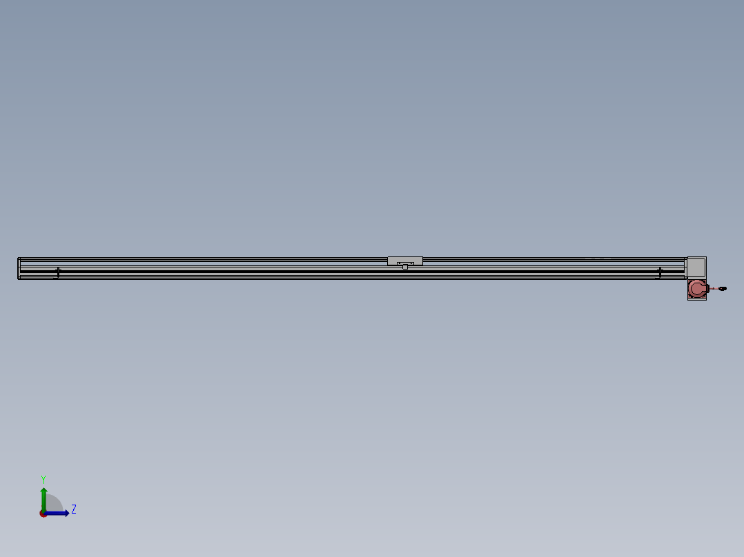 精密模组MT170-L125-2600-RD-M75-C4左视图