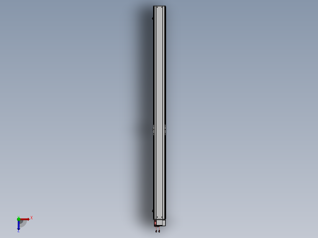 精密模组MT170-L125-2600-RD-M75-C4俯视图