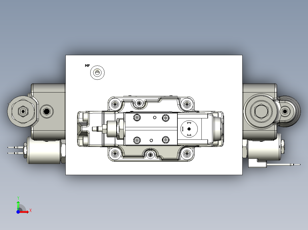液压集成块338952===33前视图