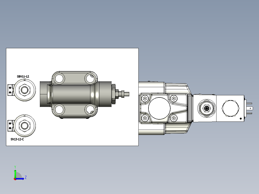 液压集成块338952===33左视图