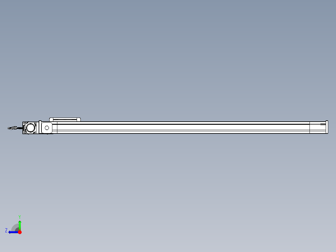 威洛博LB.GB同步带传动--欧规系列LB6A-L65-S1250-BR右视图
