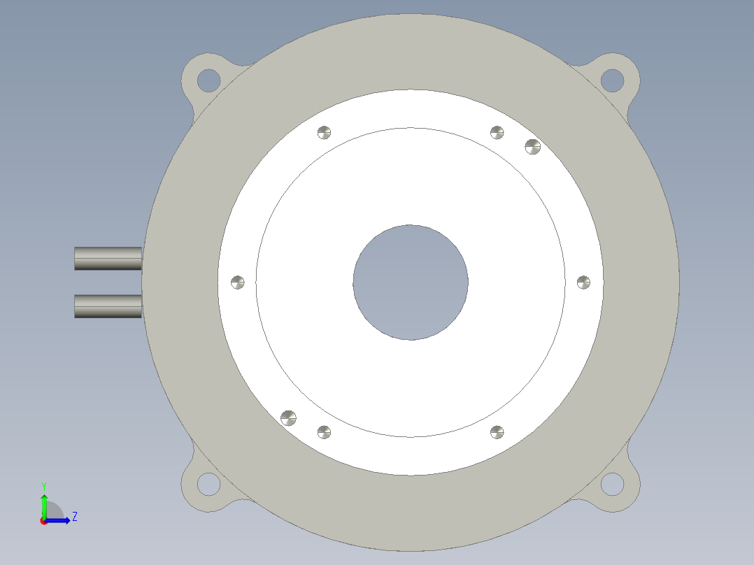 280-270直驱电机左视图