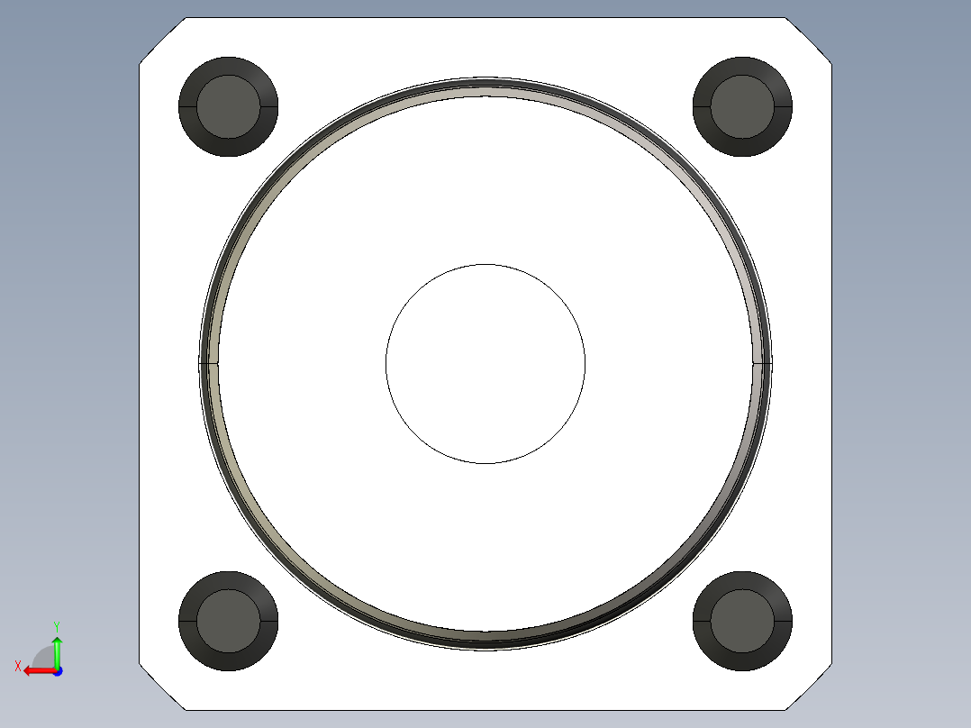 KOSMEKBFP2x0-0多系列多零件图纸模型多系列多零件图纸模型后视图