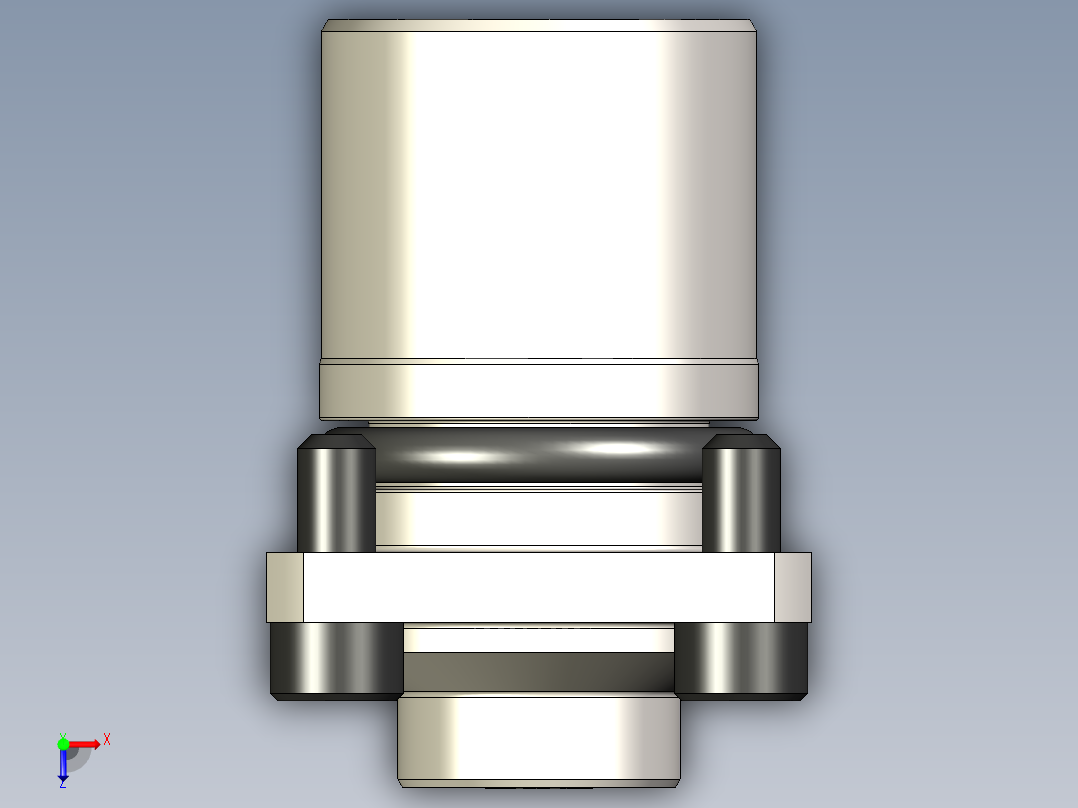 KOSMEKBFP2x0-0多系列多零件图纸模型多系列多零件图纸模型俯视图