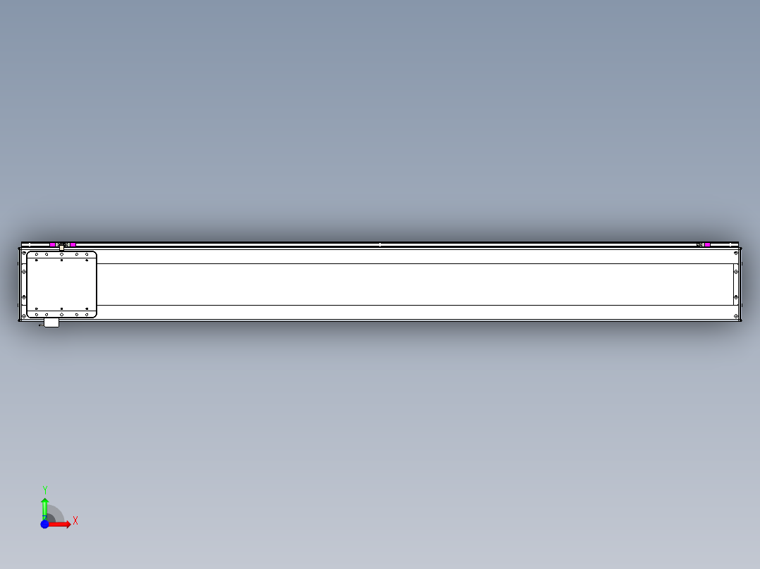 威洛博LC系列3d模型模组LC22H2Y-S1900前视图