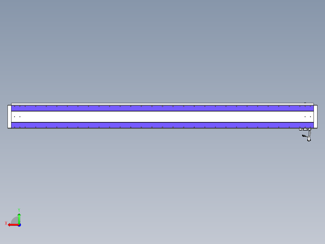 威洛博VL系列3d模型模组VL22H1Y-S2700后视图