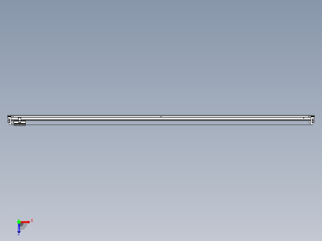 威洛博VL系列3d模型模组VL22H1Y-S2700俯视图