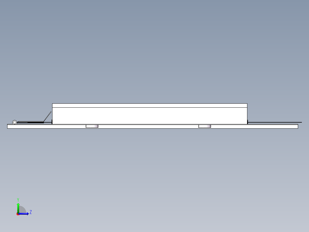 衣服折边 Solidwrosk三维+dwg二维图左视图