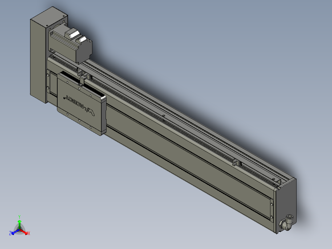 威洛博VC14-S550-BR-P40正等轴测图