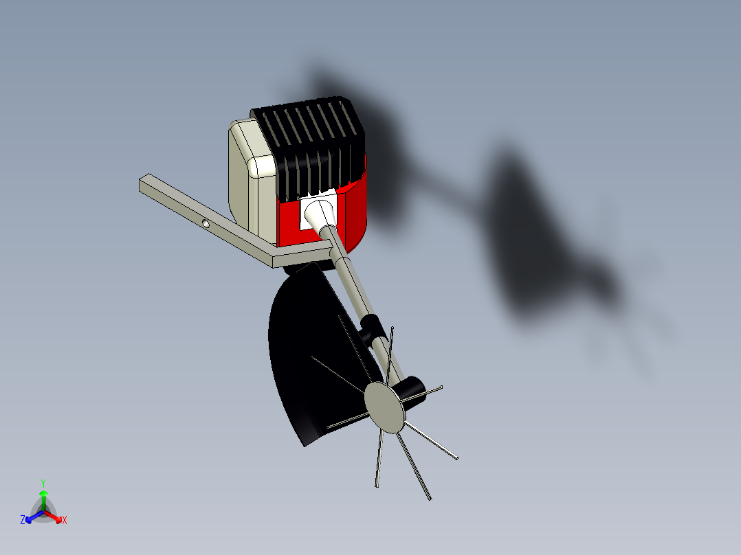 7.手推式电动草坪除草机