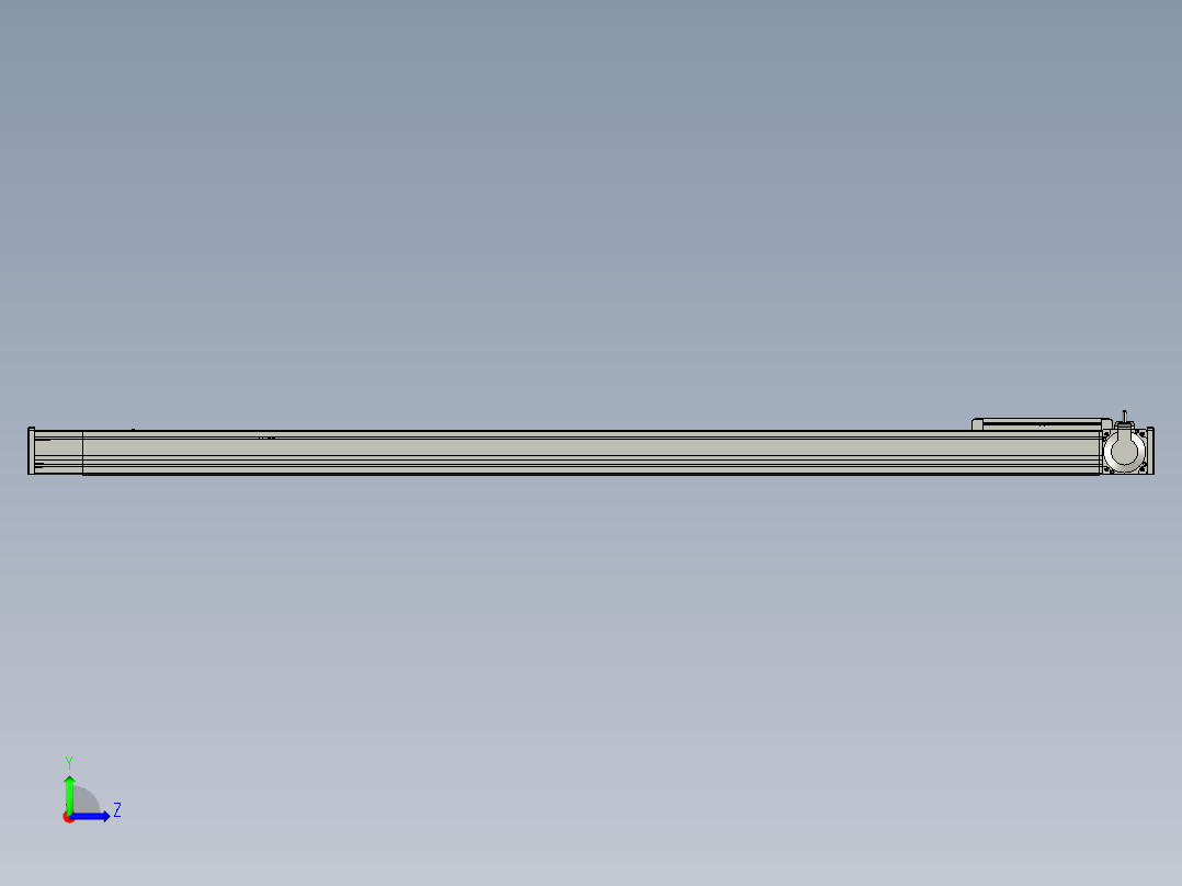 欧规系列-LB8-L150-S1600-BR-ZP75-C3左视图