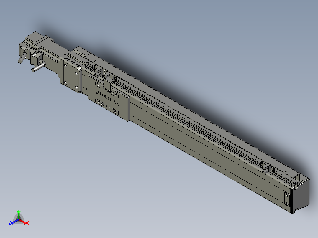 威洛博VT5-S360-BC-P10正等轴测图