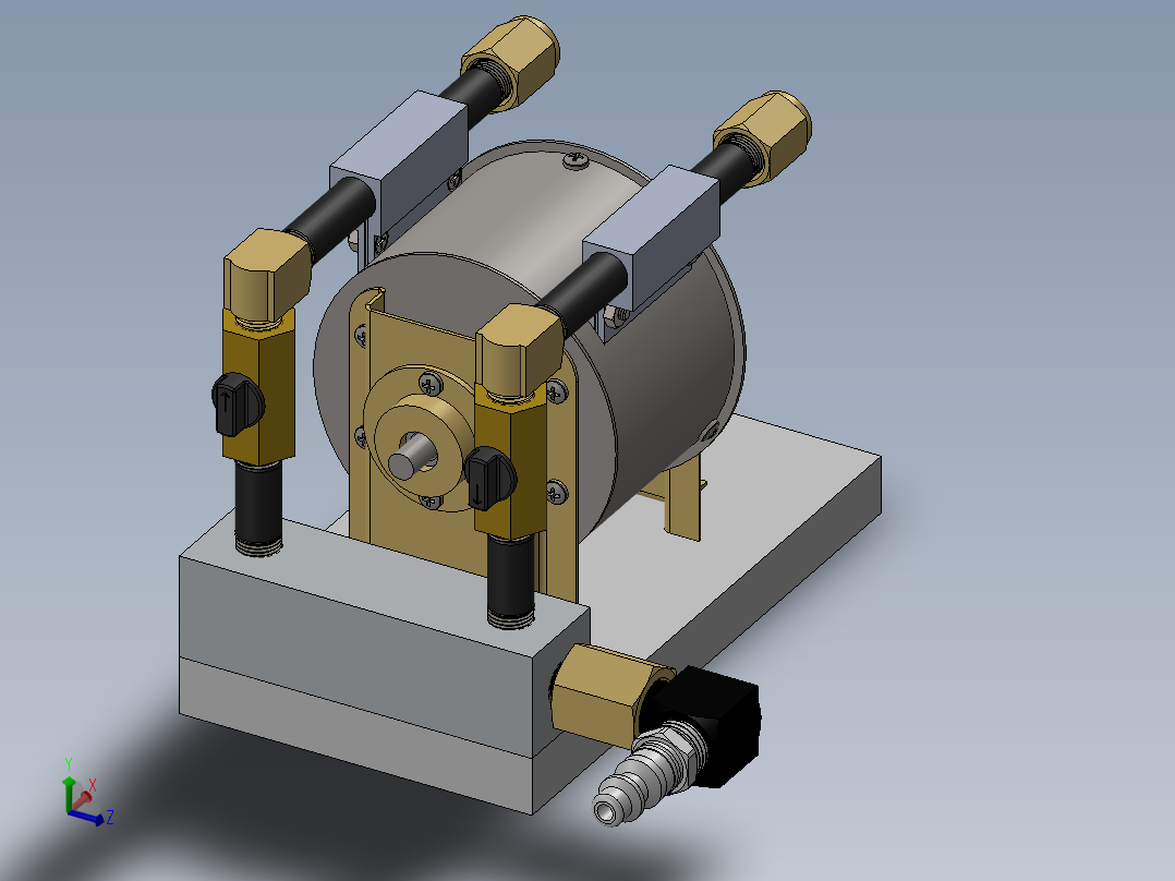 solidworks 特斯拉<span style='color: red'>涡轮机</span>