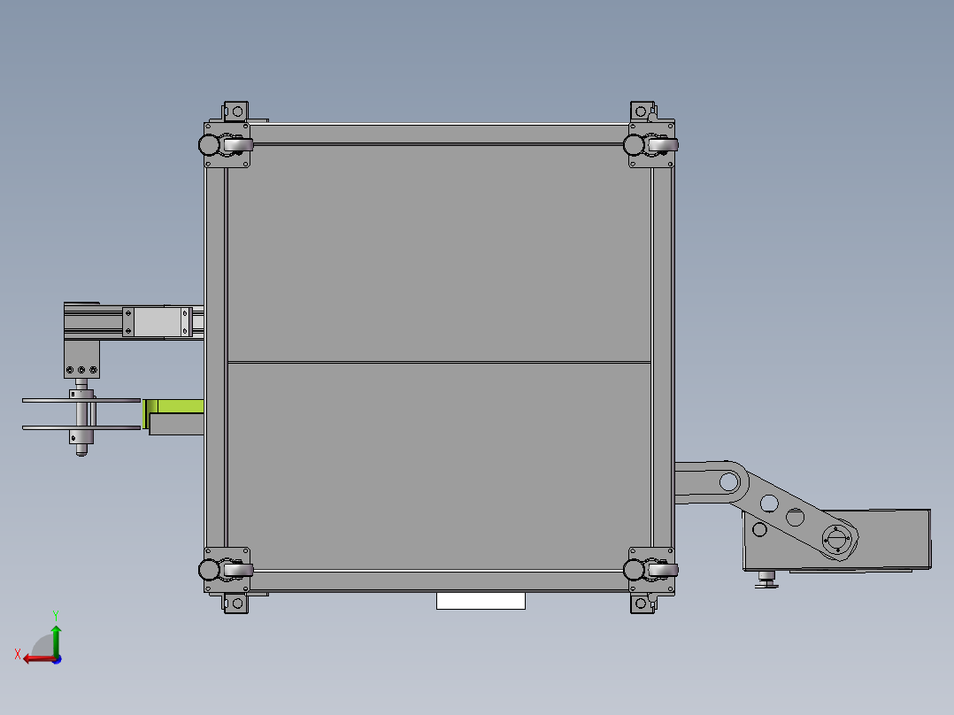 B4_USB TYPE C 高速电子凸轮插针机后视图