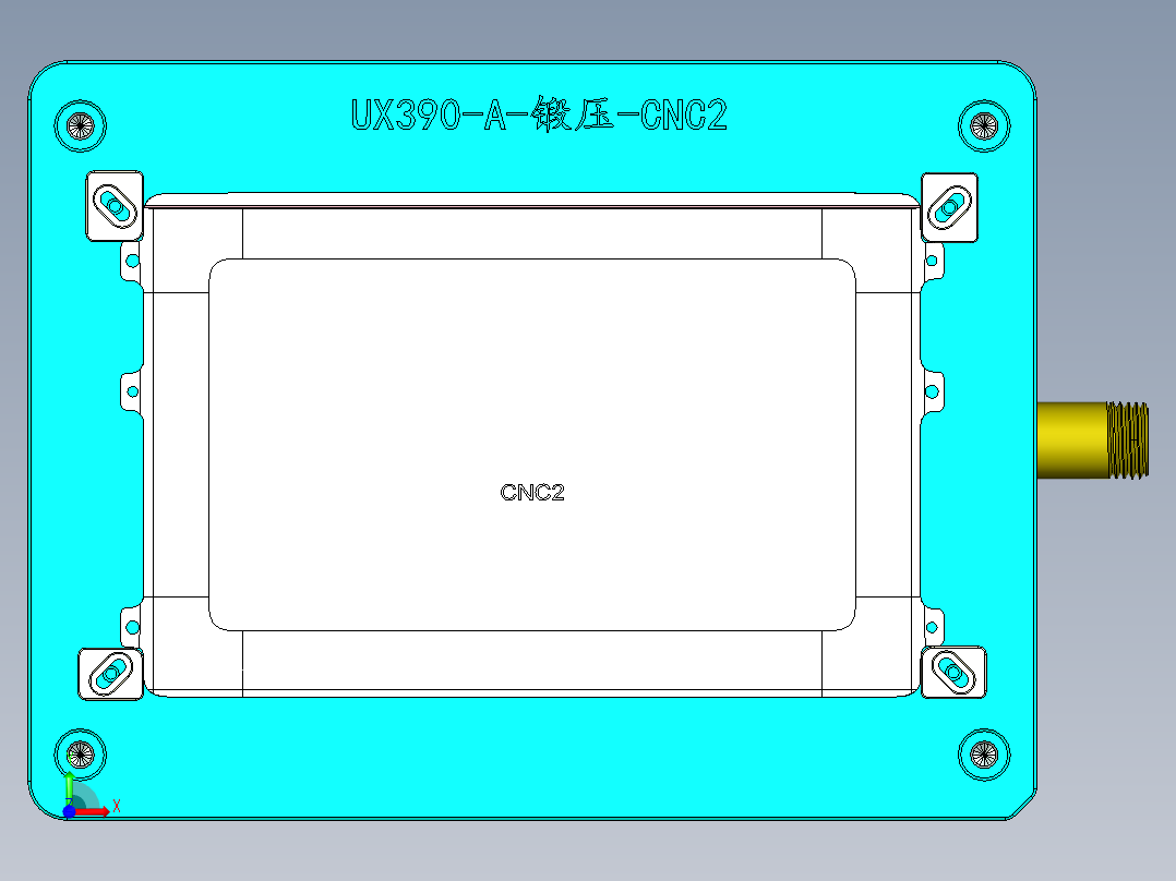 UX390-A-DY-CNC2-0818前视图