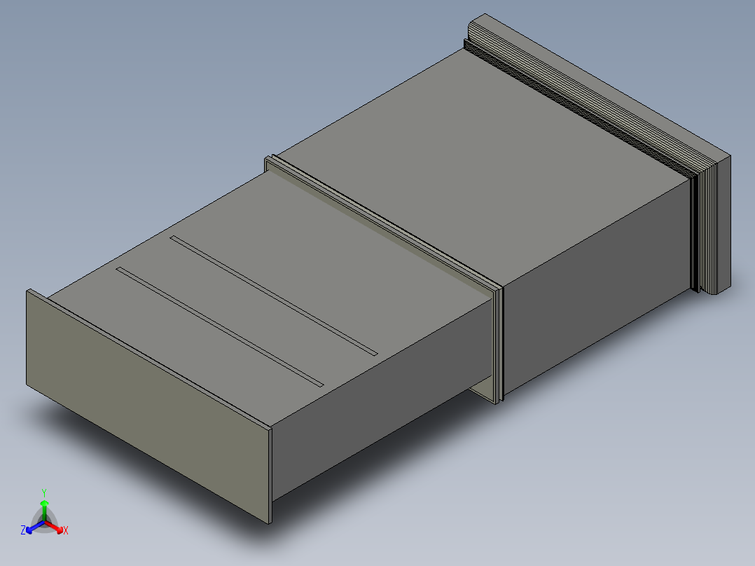 kitchen-ware-cabinet-daden-厨具柜正等轴测图