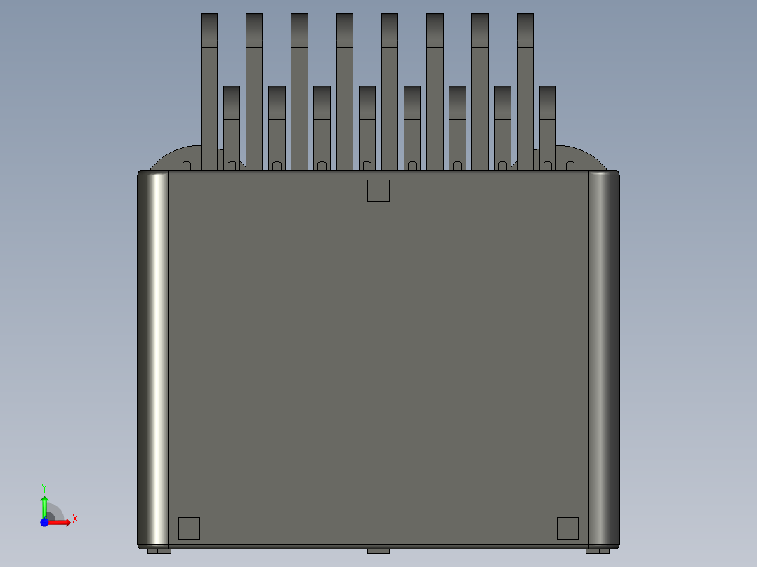 连接器AAUS01AP2-016K025前视图