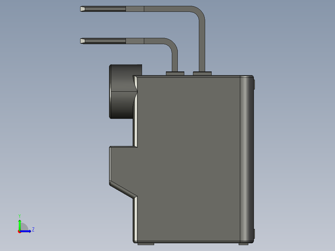 连接器AAUS01AP2-016K025左视图