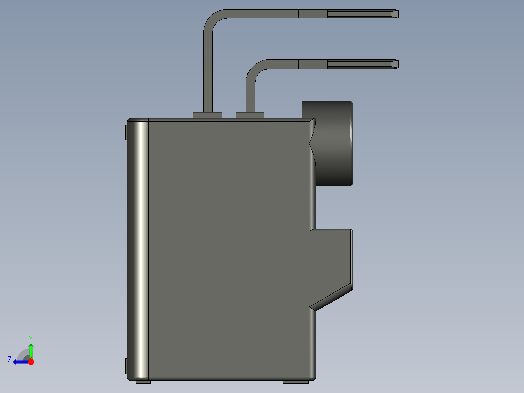 连接器AAUS01AP2-016K025右视图