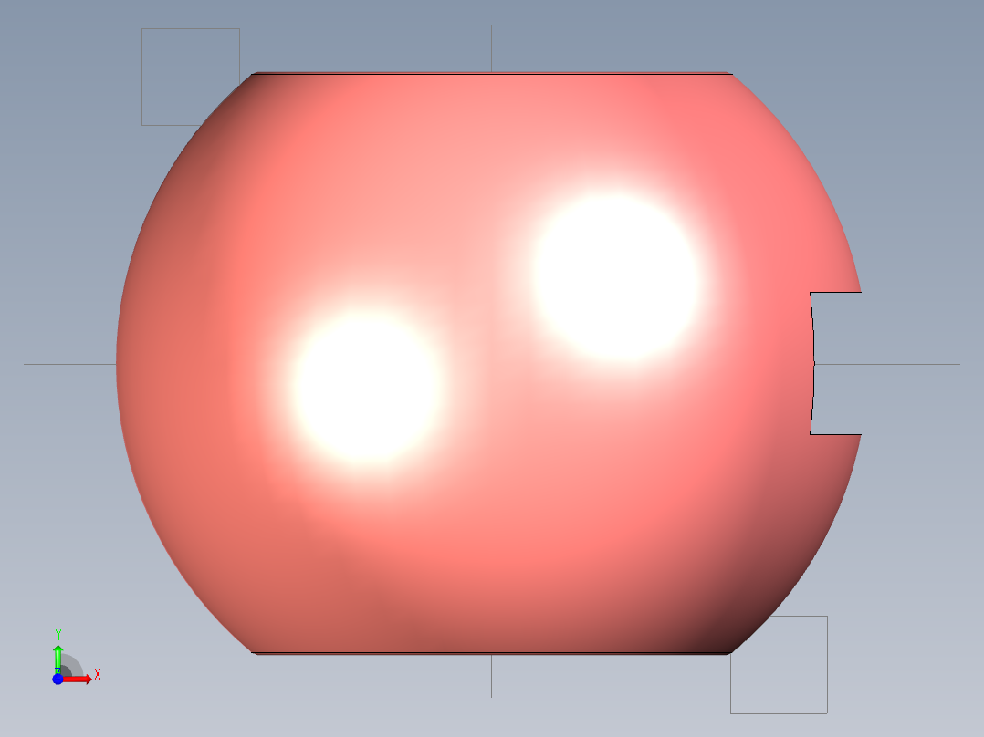 管道手动球阀-水管开关阀-手动阀门User Library-md52c150dn25-1_MD52DN25.BP前视图