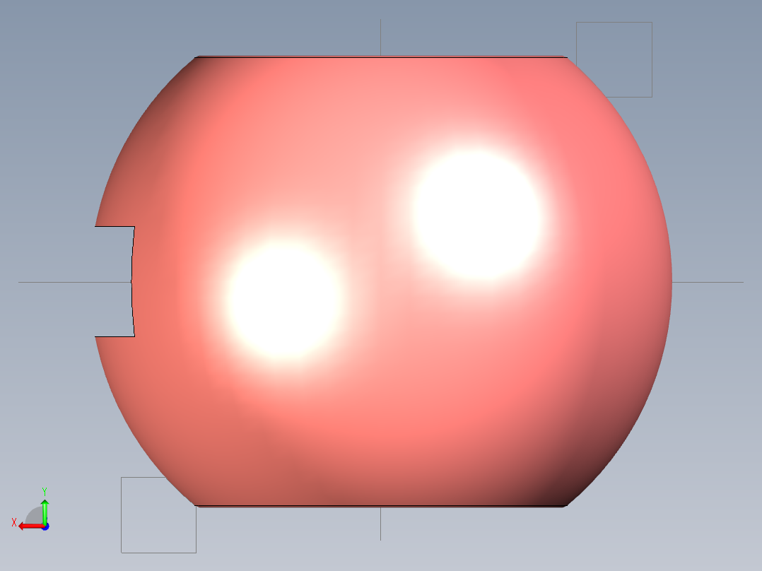 管道手动球阀-水管开关阀-手动阀门User Library-md52c150dn25-1_MD52DN25.BP后视图