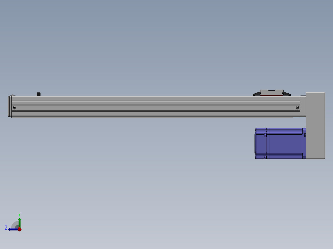 精密模组MY50-T10-450L-BM-P20B-C4-C右视图