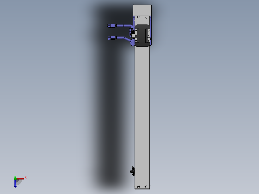 精密模组MY50-T10-450L-BM-P20B-C4-C俯视图