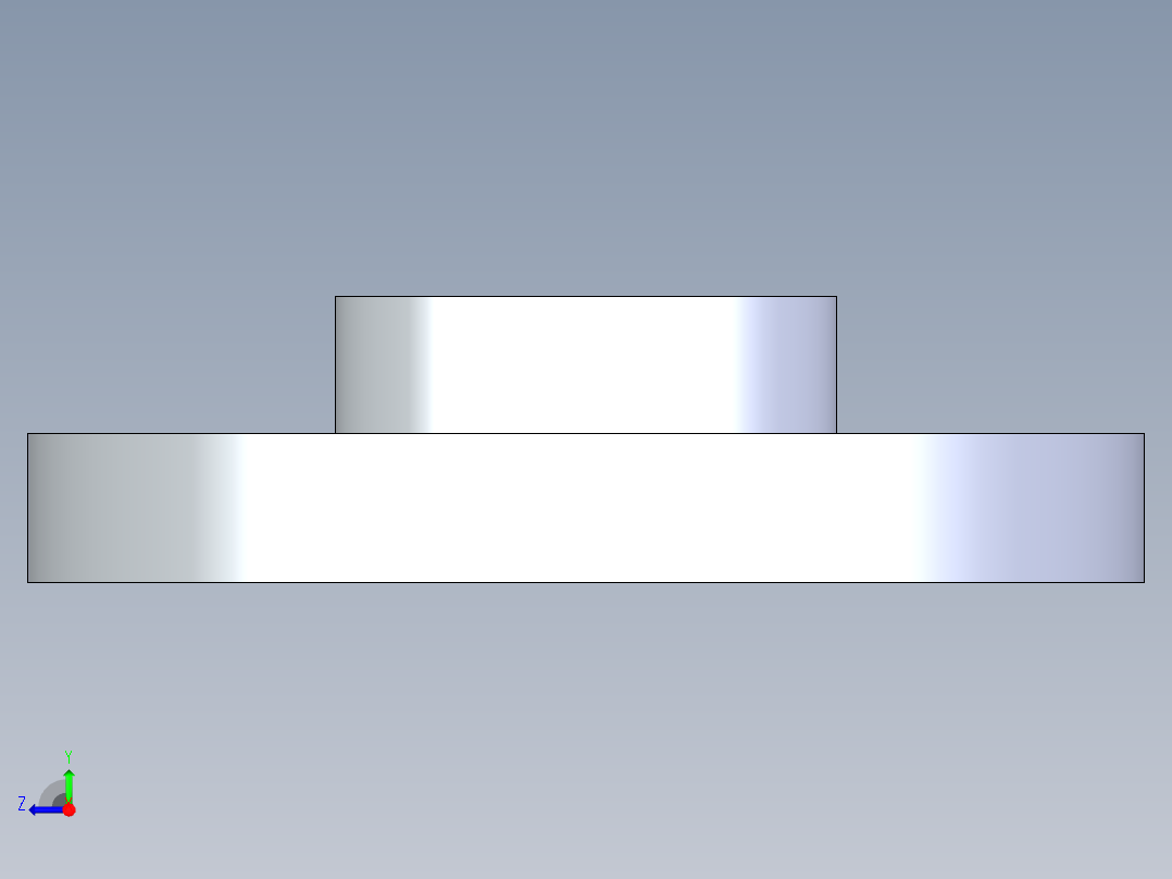 CPVC管件24-Sch80_Flange One-Piece_FPT_9852-012_1.25in右视图