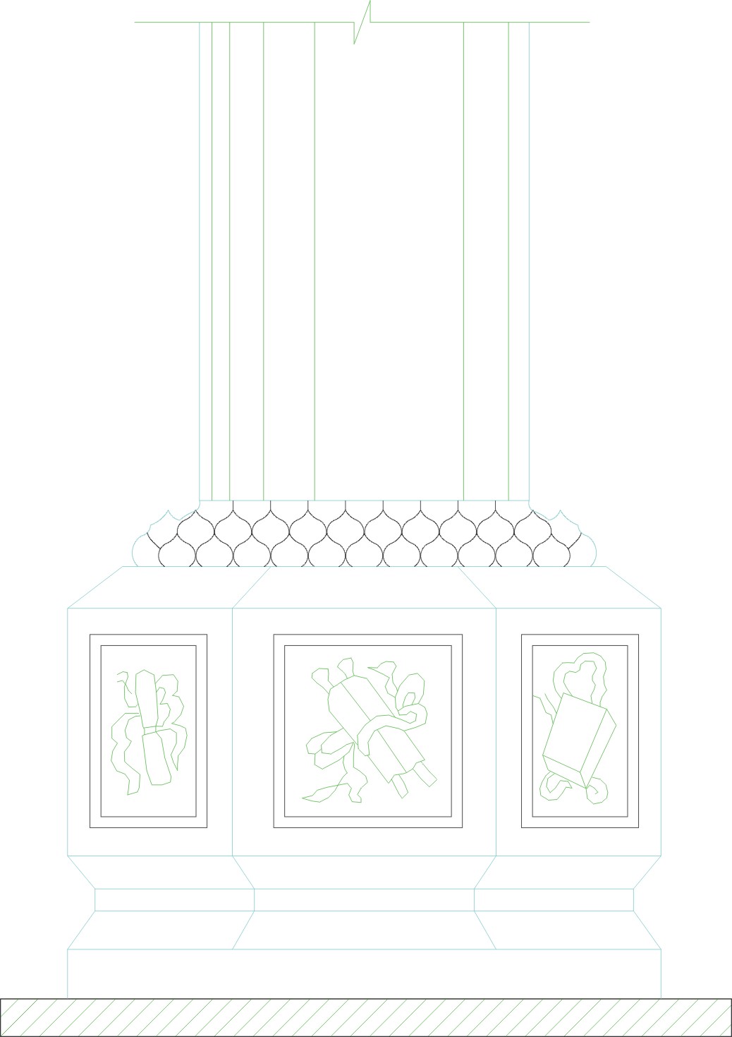 最新整合_300多套古建筑中式构造cad图（比较详细）