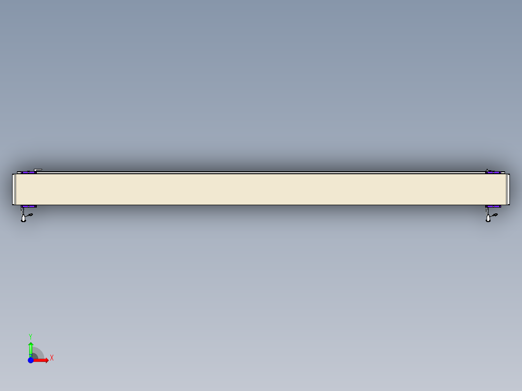 威洛博VL系列直线电机模组-2VL22H1-S3150前视图