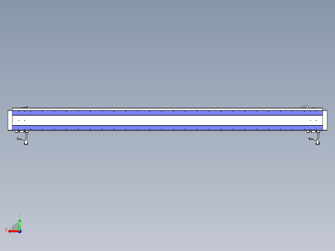 威洛博VL系列3d模型模组2VL17E1Y-S2300后视图