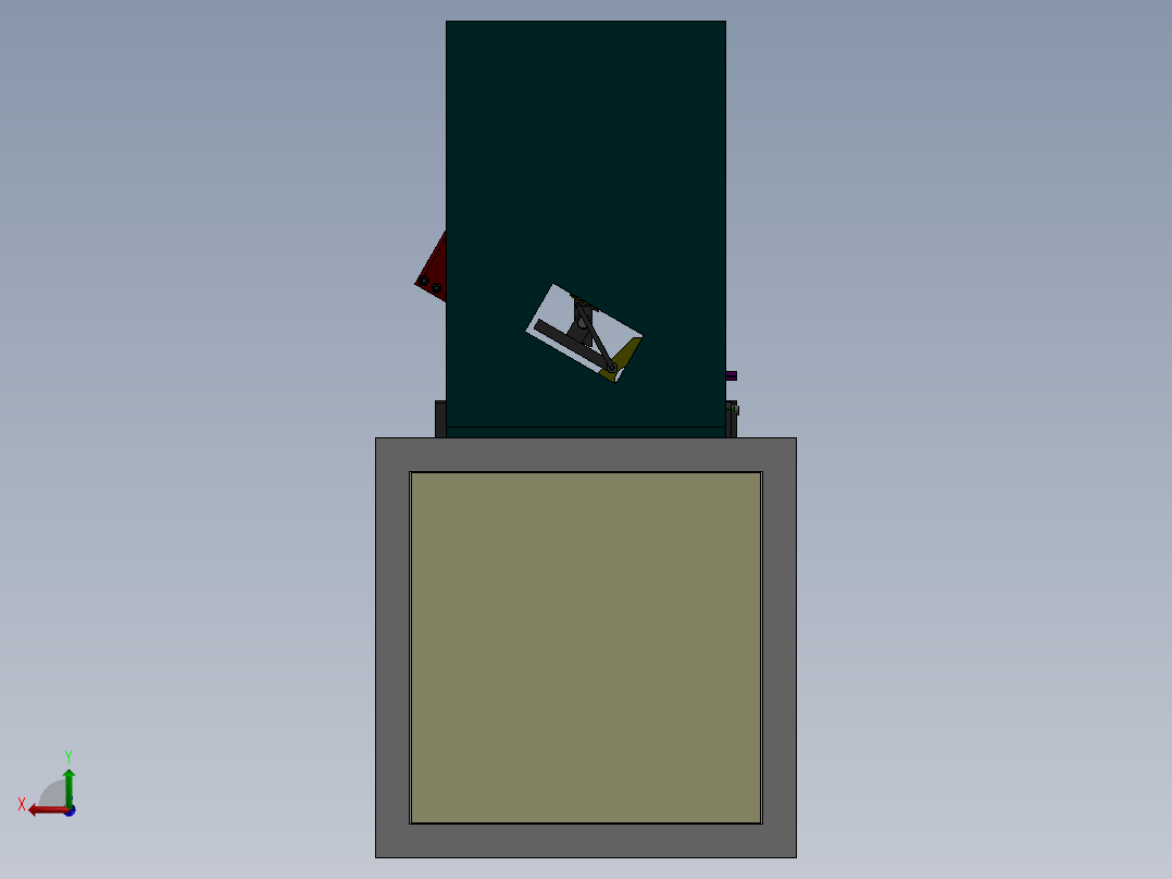 电脑光驱组件自动贴膜设备sw17后视图