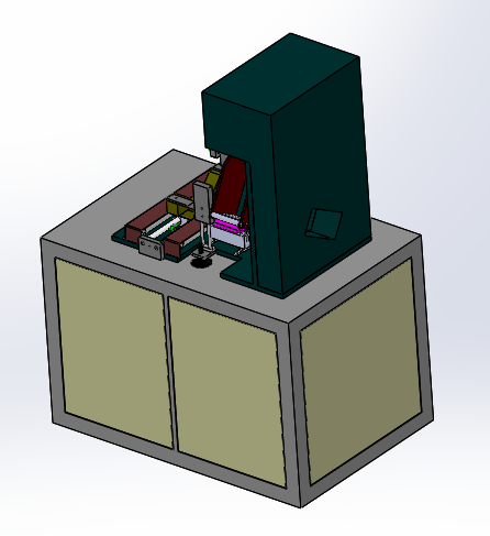 电脑光驱组件自动贴膜设备sw17