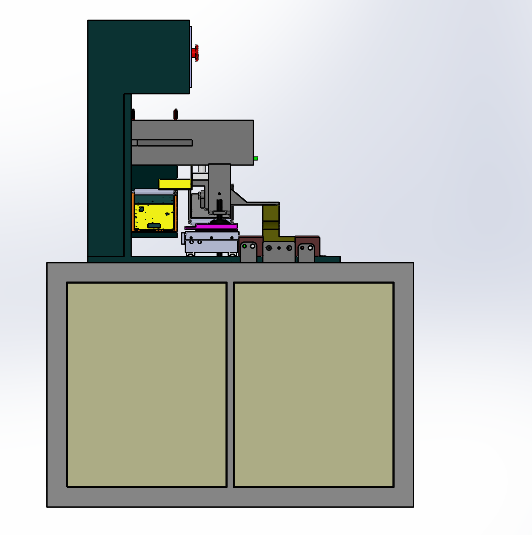 电脑光驱组件自动贴膜设备sw17