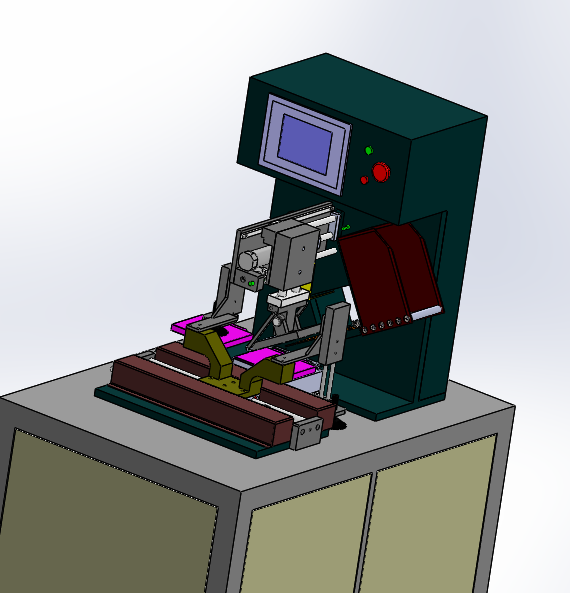 电脑光驱组件自动贴膜设备sw17
