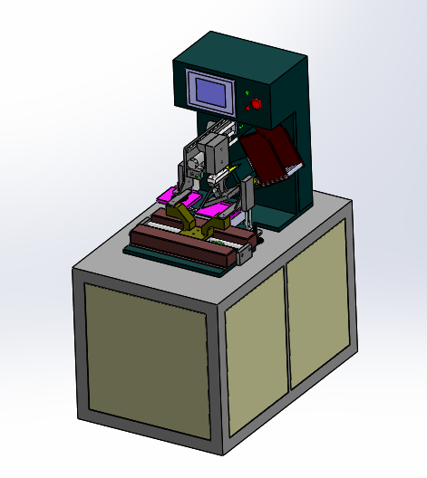 电脑光驱组件自动贴膜设备sw17