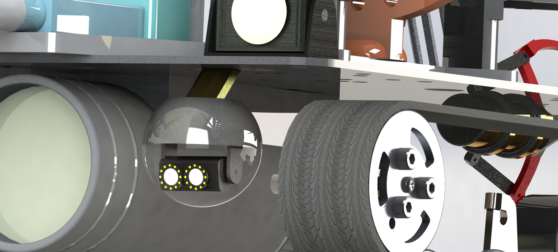 空陆两栖履带旋翼飞行器（sw18可编辑+说明书）