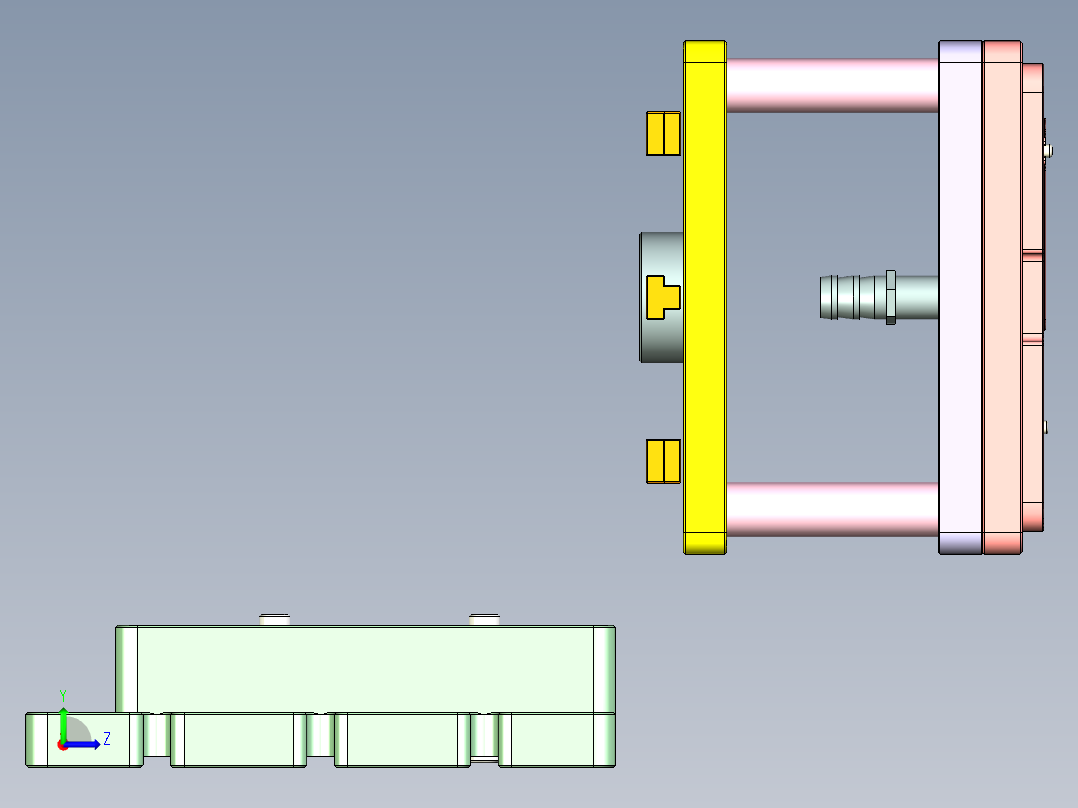 UX490-C-CNC4-1119左视图