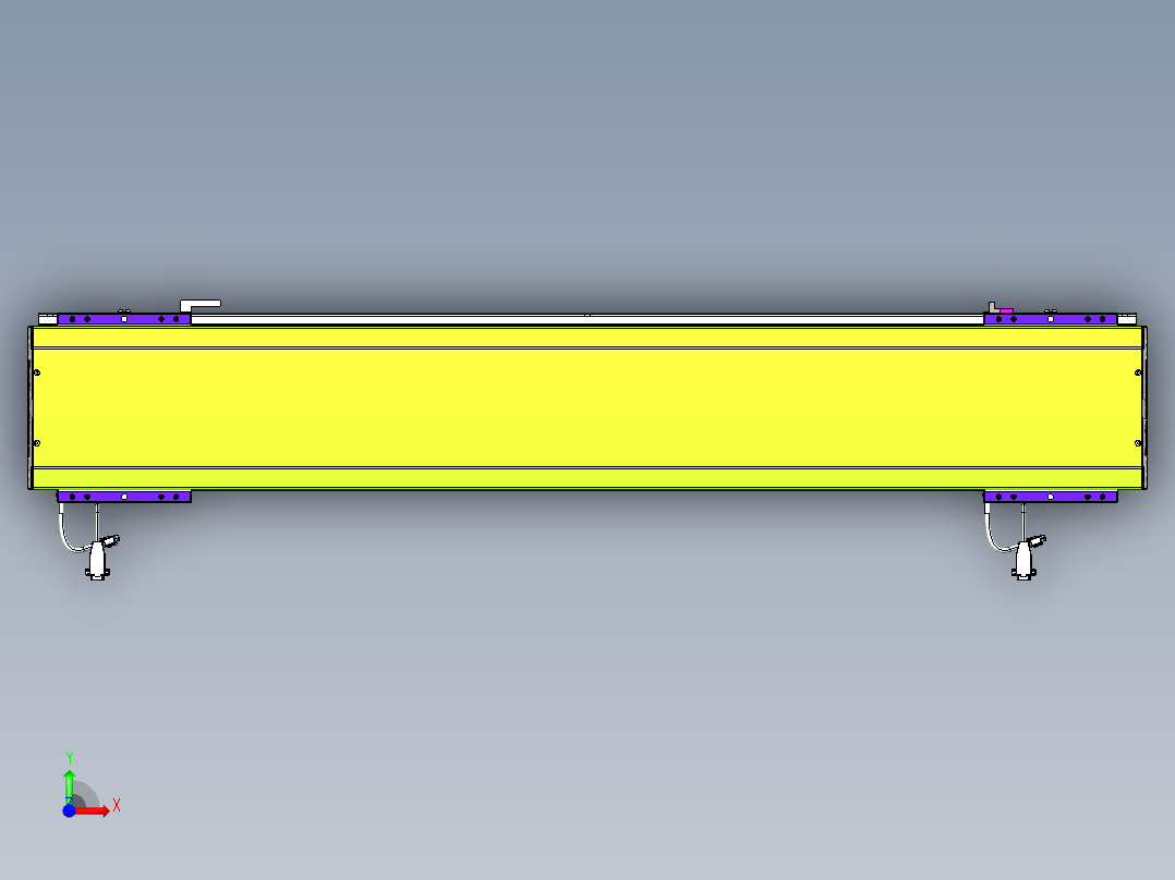 威洛博VL系列3d模型模组2VL22H2Y-S1050前视图