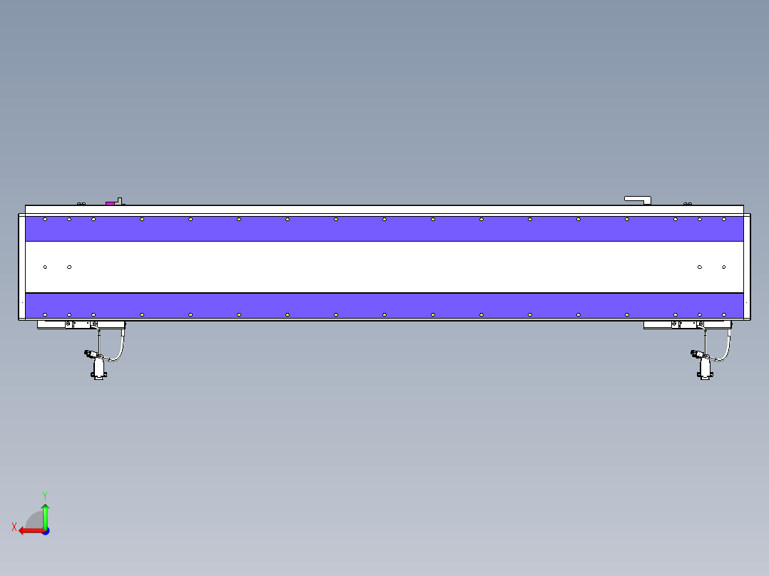 威洛博VL系列3d模型模组2VL22H2Y-S1050后视图