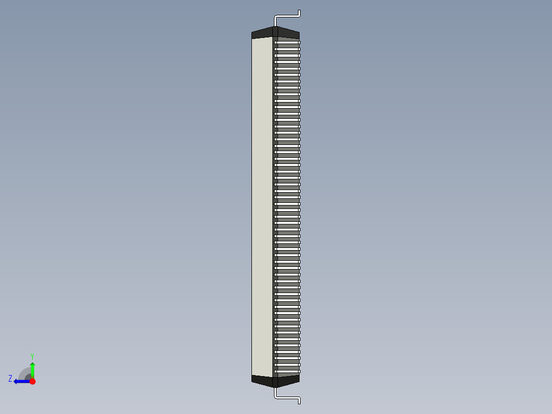 元器件3D封装QFP208_FPT-208P-M02172右视图
